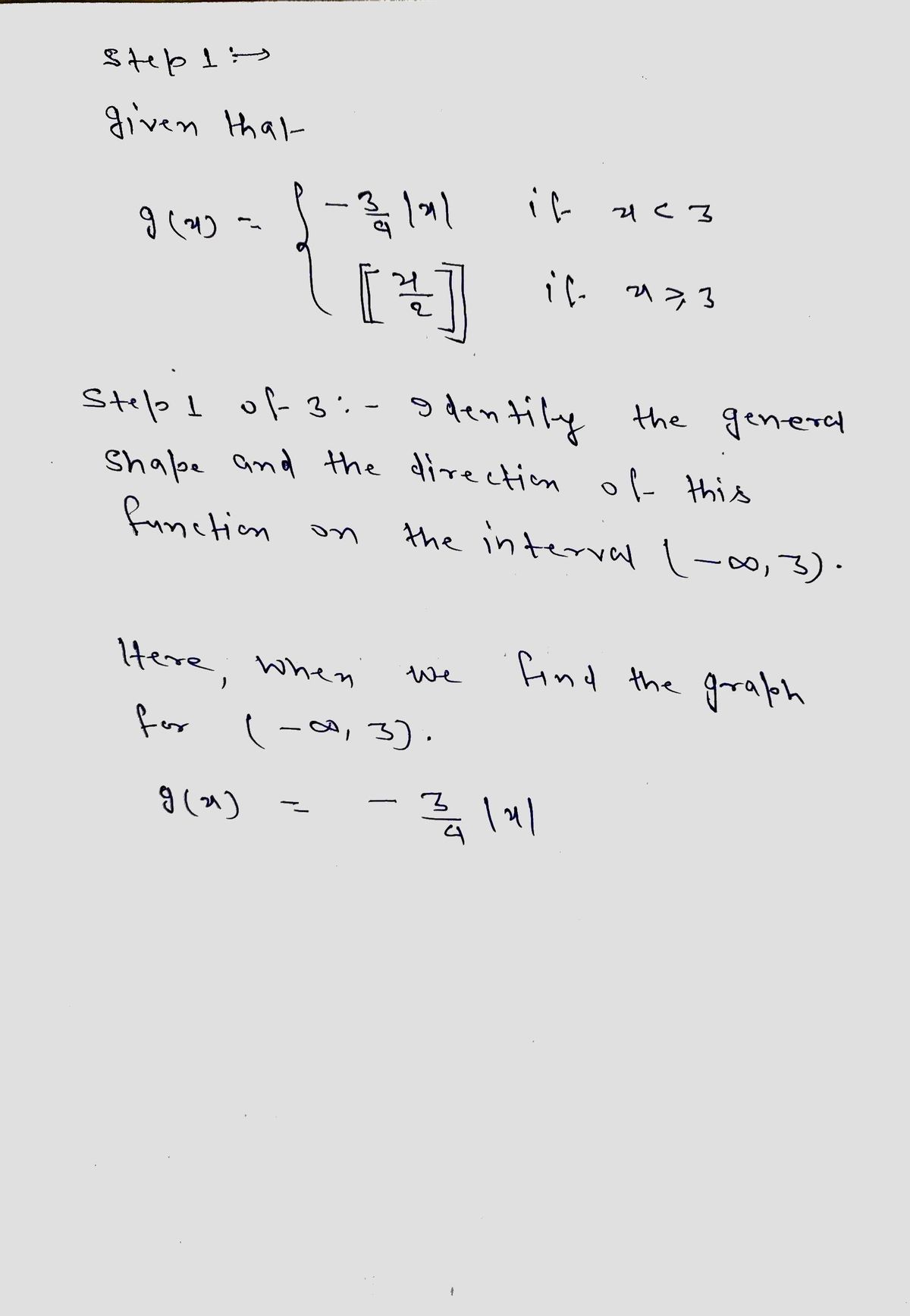 Advanced Math homework question answer, step 1, image 1